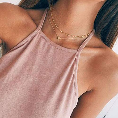 Plated Toned Layered Necklace